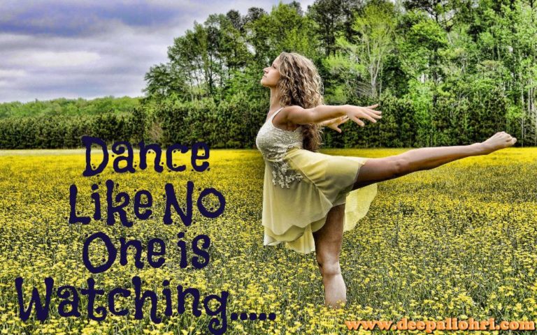 Monday Mantra ” Dance Like Nobody’s Watching”💃🏻