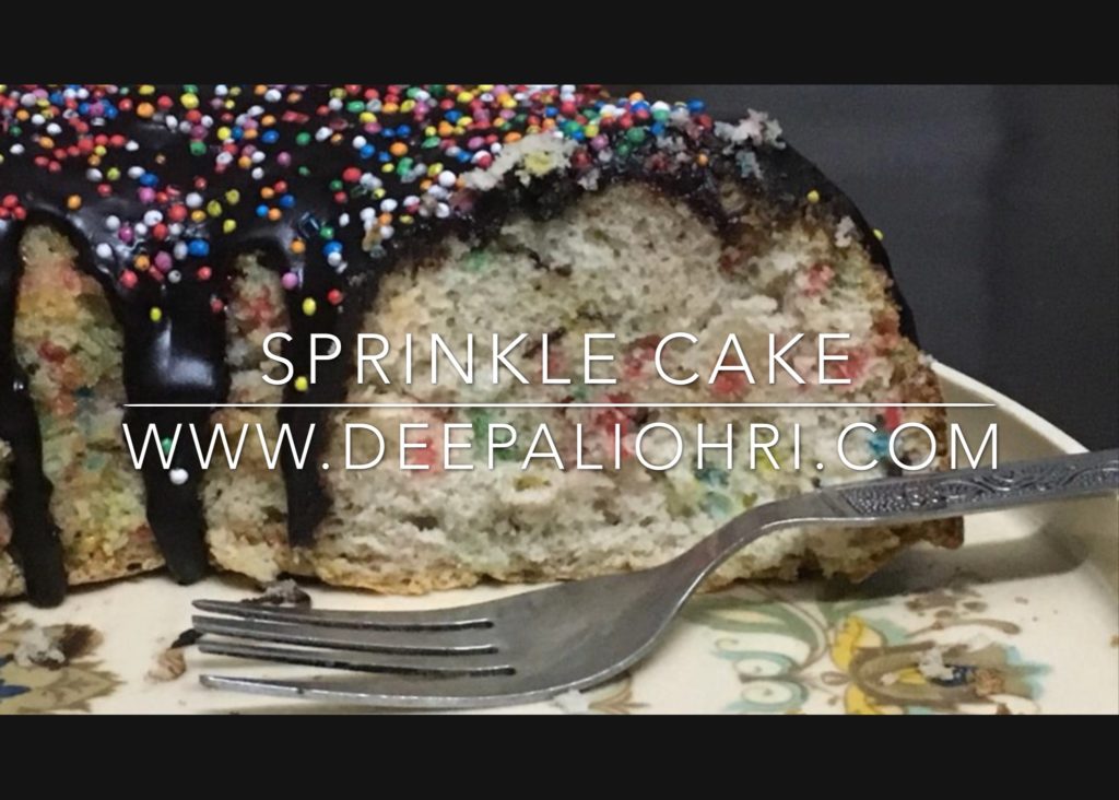 Sprinkle Cake Recipe Sprinkle Cake