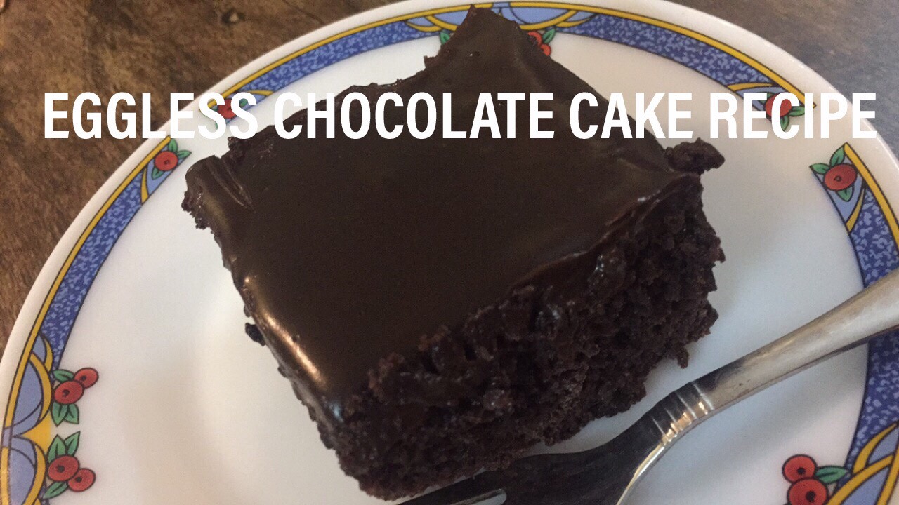EGGLESS CHOCOLATE CAKE RECIPE-www.deepaliohri.com
